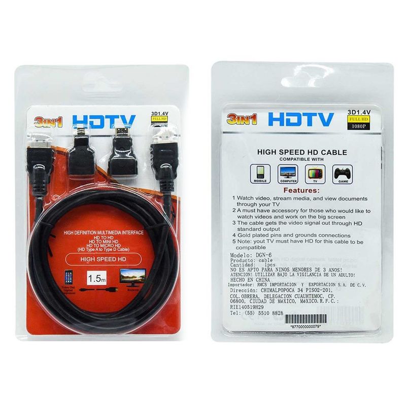 Cable-Hdmi-3-En-1-Con-Adaptador-Mini-Y-Micro-Hdmi-15-Metros