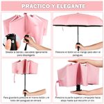Paraguas-Plegable-con-Proteccion-UV-Sombrilla-de-Mano-K01-Rosado