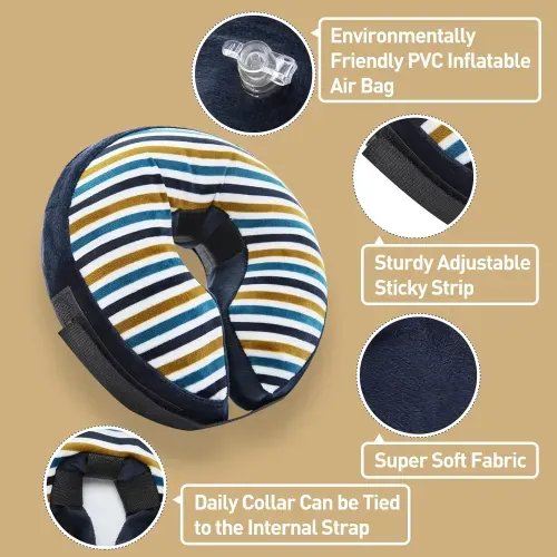 Collar Isabelino Inflable para Mascotas Small - copy