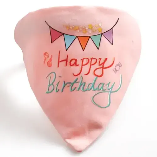 Bandana para Mascotas Happy Birthday 42 cm
