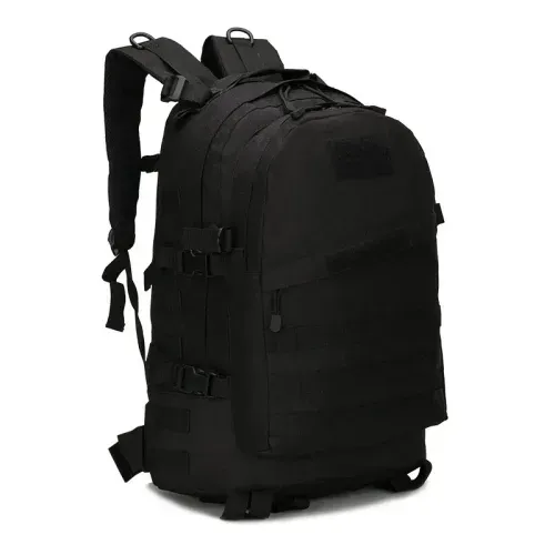 Makeway - Mochila táctica para exteriores para hombre - Negro