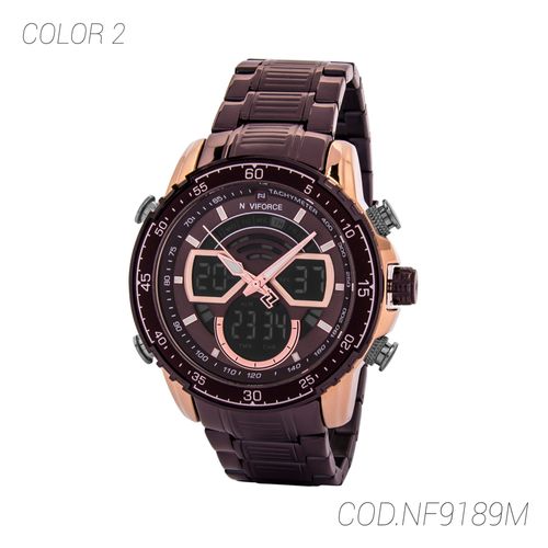 RELOJ ACUATICO HOMBRE NF9189M NAVIFORCE - 1013158