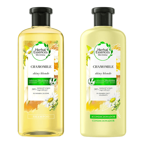 Pack Shampoo + Acondicionador Herbal Bio: Renew Chamomile 400ml