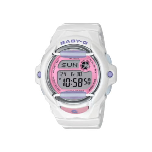 Reloj Digital Casio Original Deportivo Baby-G BG-169PB-7D Mujer Resina Blanco