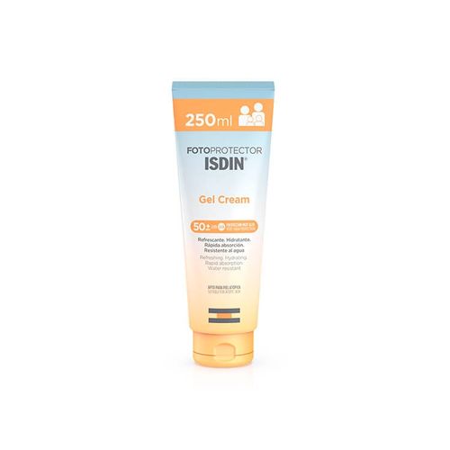 Isdin Fotoprotector Gel Cream SPF50 250ml - Bloqueador solar corporal