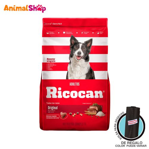 Comida para Perro Adulto Ricocan Original Bolsa 15kg