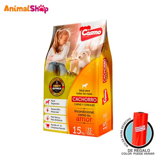 Comida Para Perro Cachorro Cosmo 15 Kg