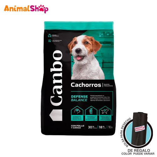 Comida Perro Canbo Balance Cachorro Raza Pequeña Pollo 7Kg