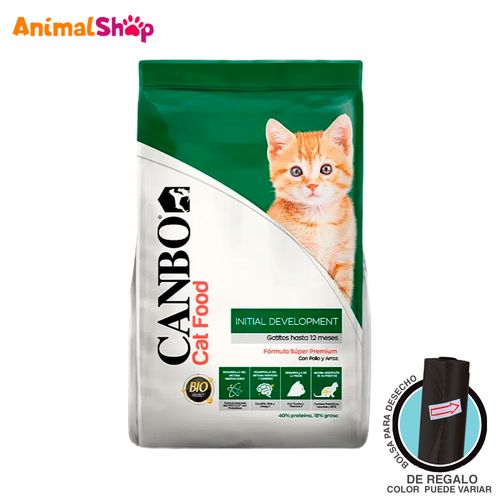 Comida Para Gato Canbo Cachorro Pollo Y Arroz 3Kg