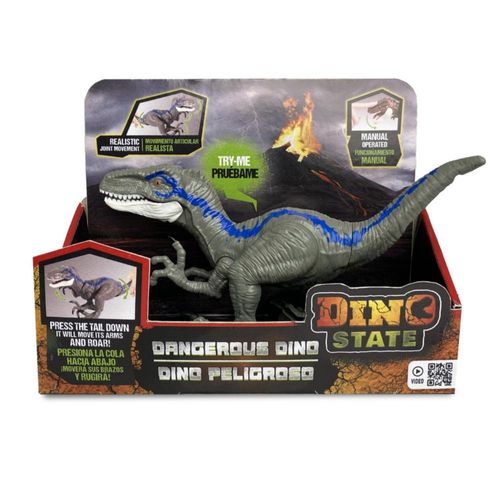Figura Dino State Velociraptor Sound Tail