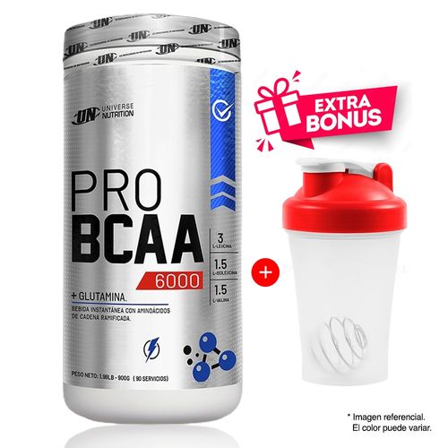 PRO BCAA 6000 AMINOÁCIDO UN UNIVERSE NUTRITION 1KG NARANJA