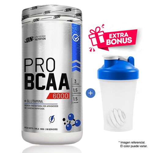 BCAA´S 1 KG UN AMINOÁCIDOS MANZANA + SHAKER