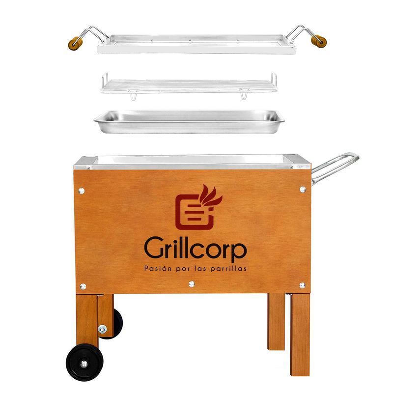 Caja-China-Chica-Premium---Parrilla-de-Platinas-Niqueladas---Carbon-2kg---Pack-Inti