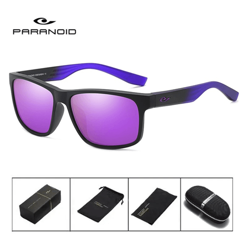 Lentes de Sol PARANOID Sport - Polarizados - UV400 - Morado