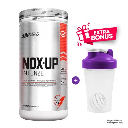 PRE ENTRENO NOX UP INTENZE 1KG CITRUS PUNCH