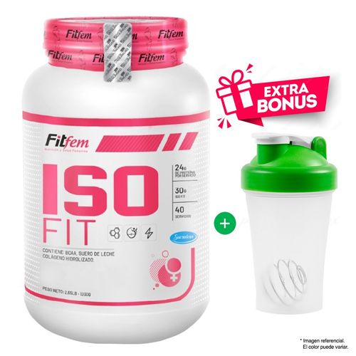 PROTEÍNA ISOFIT 1.1KG FITFEM VAINILLA