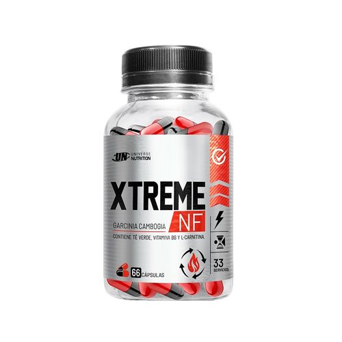 XTREME NF QUEMADOR 66 CÁPSULAS UNIVERSE NUTRITION
