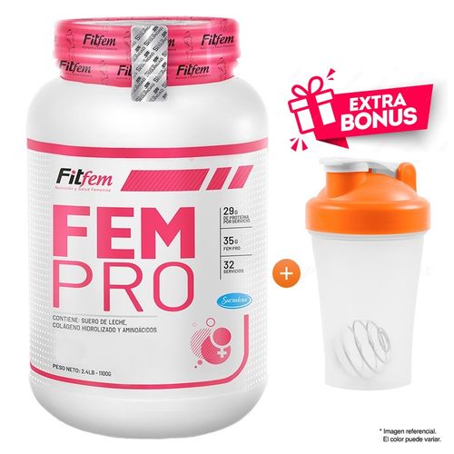 Fitfem Fempro 1100 gramos Vainilla - 32 Servicios