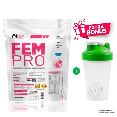 PROTEÍNA FITFEM Fem pro 3kg CHOCOLATE