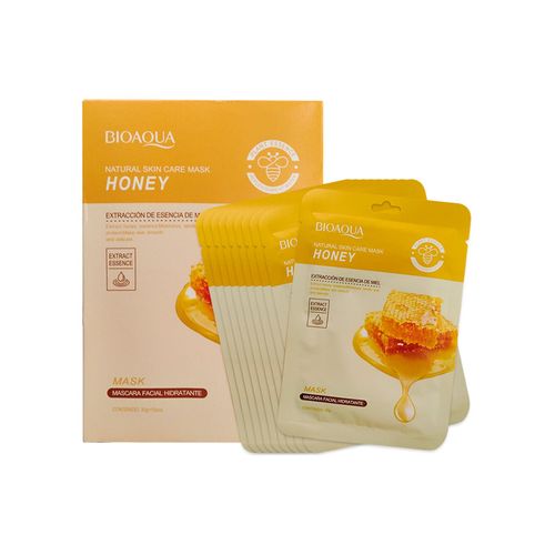 Mascarilla Natural De Miel Para El Cuidado De La Piel 30G X 10Pcs - Bioaqua