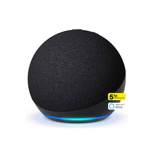 Parlante Inteligente Amazon Alexa Echo Dot 5ta Generación - Negro