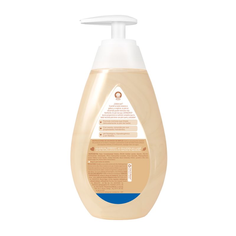 Baño-Liquido-Johnsons-Avena-Piel-Suave-y-Saludable-400ml