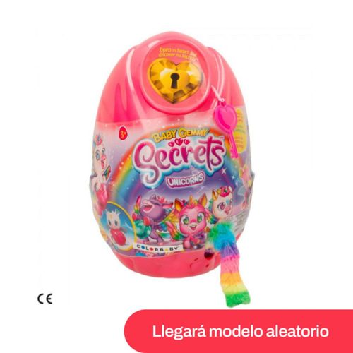 Juguete Sorpresa Baby Gemmy Secrets Unicorns