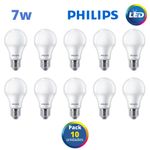 FOCO-LED-PHILIPS-7W-EcoHome---PACK-10-UNIDADES