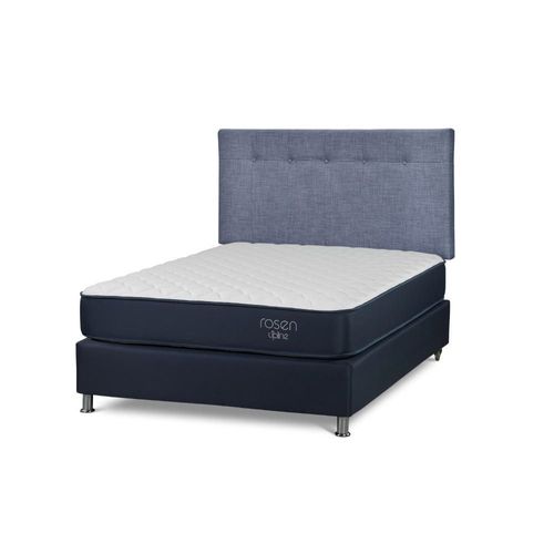 Dormitorio Americano Upline 2 Plazas + Respaldo N.Bennet Denim