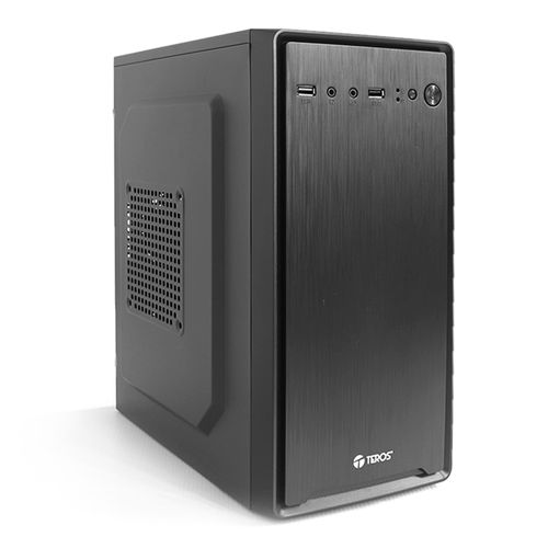 Gabinete Teros TE-1029S MATX, usb 3.0, Audio HD, con fuente 250W