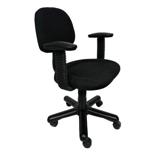 Silla Digitadora con Brazo Negro