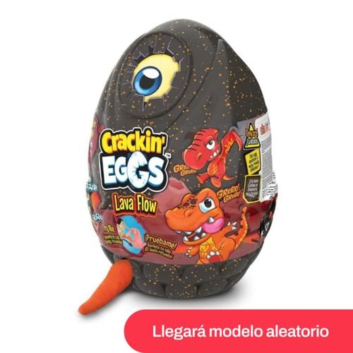 Juguete Sorpresa  Crackin Eggs Dino Egg Lava