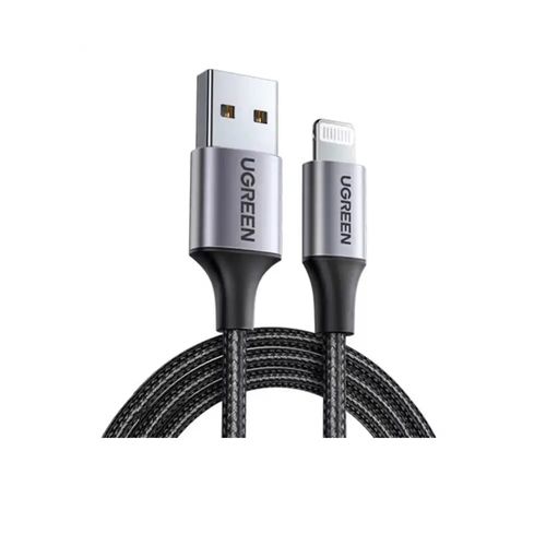 Cable UGREEN USB a Lightning, Para Iphone, Carga rápida 5A