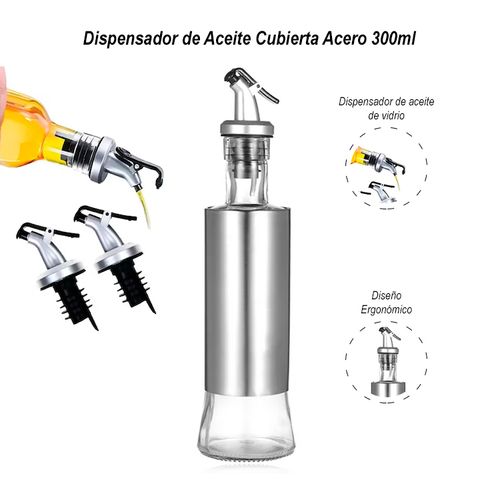 Dispensador de Aceite Cubierta Acero 300ml