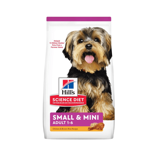 Comida para Perros Adultos Pequeños y Mini Hills Science Diet Sabor Pollo 2kg