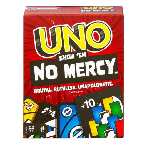 Juego De Mesa Mattel Games Uno No Mercy Hwv18