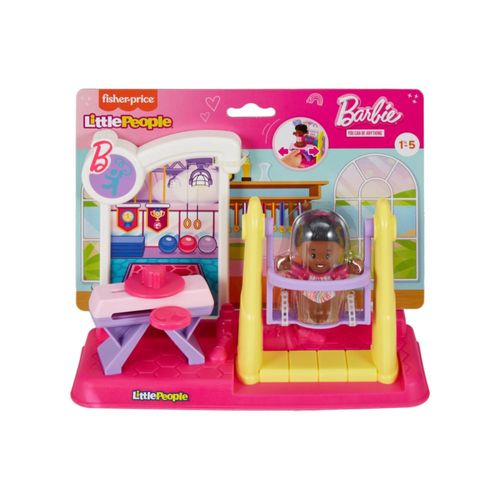 Set De Juego Little People Sé Lo Que Quieras Ser Barbie Gimnasta