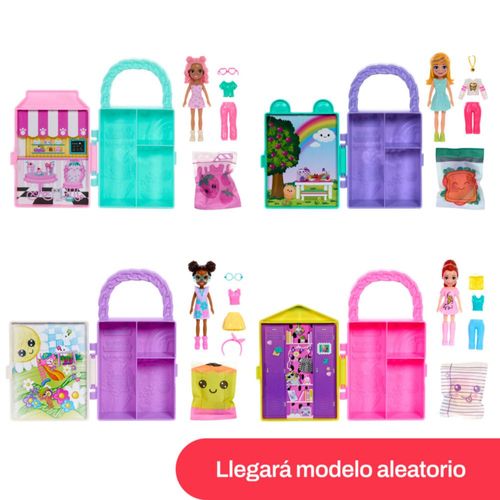 Muñeca Polly Pocket Closet Fashion Reveal