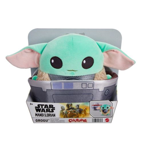 Peluche Star Wars Grogu En Cochecito