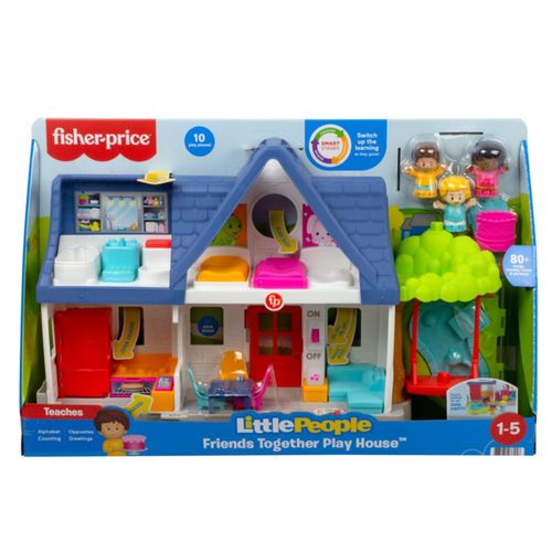 Juguete Para Bebes Little People Casita De Los Amigos