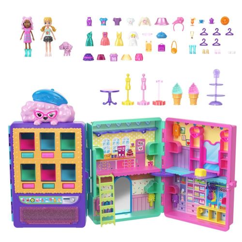 Muñeca Polly Pocket Servicio De Modas Dulces