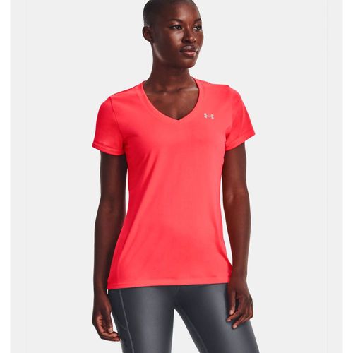 Polo Deportivo Under Armour Para Mujer 1255839-628 Tech Ssv Rojo