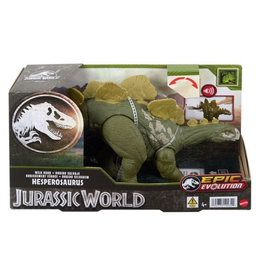 Figura Jurassic World Rugido Salvaje Hesperosaurus