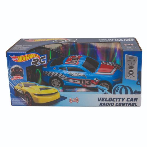 Auto Hot Wheels Velocity Radio Control 1:24 Celeste