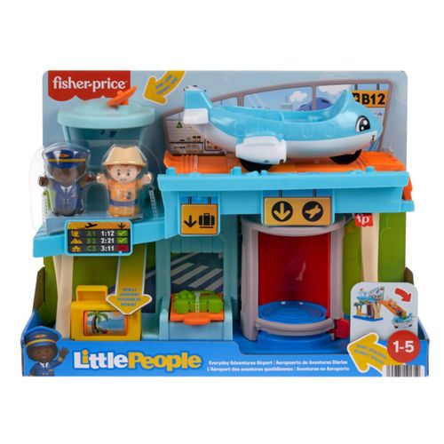 Juguete Para Bebes Little People Aeropuerto Aventuras Diarias