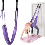 Correa-de-estiramiento-ajustable-flexibilidad-para-puerta-entrenamiento-columpio-de-Yoga