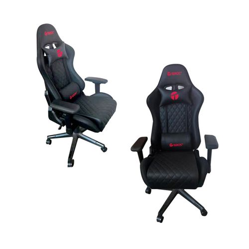 Silla Gamer Teros TE-8121N V2 Versión 2 Negro y Rojo