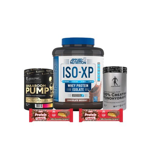 ISO-XP 1.8 kg. C + Creatina 500 gr. + Shaaboom Pump + 2 Protein Crunch