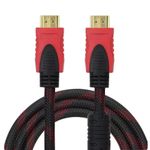 Cable-HDMI-Con-Filtro-3-Metros-HD-3D-V14-Enmallado-Negro-Con-Rojo