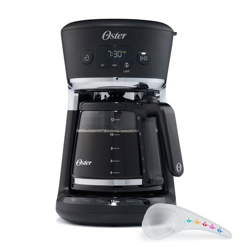 Cafetera Oster de 12 tazas BVSTRF100 negro